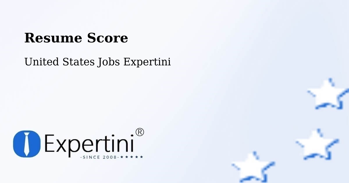 Resume Score & Job Description Match Tool – Baxter - United States Jobs Expertini